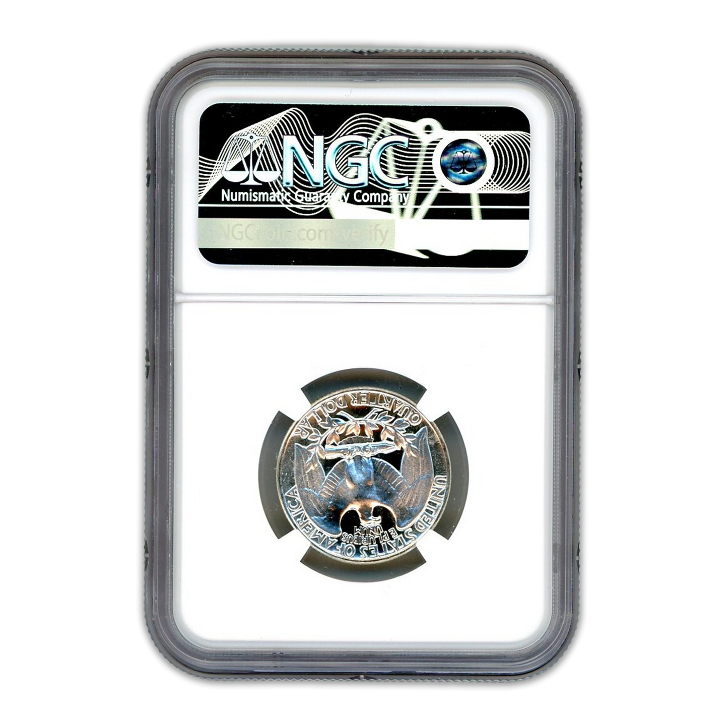 1955 Washington Silver Quarter Philadelphia - NGC PF67 Sight White