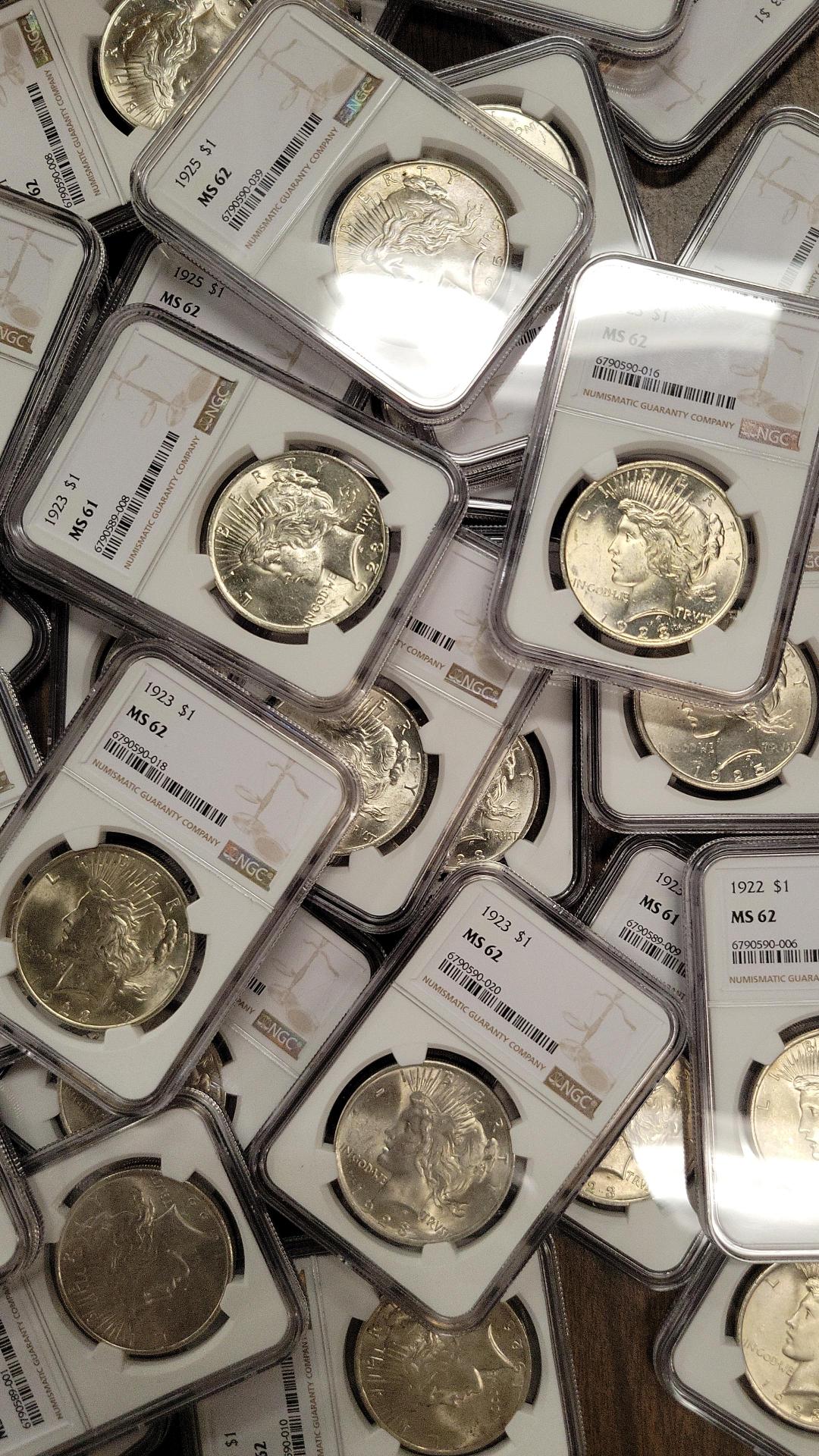 Certified Peace Dollar Grab Bag - CoinsTV