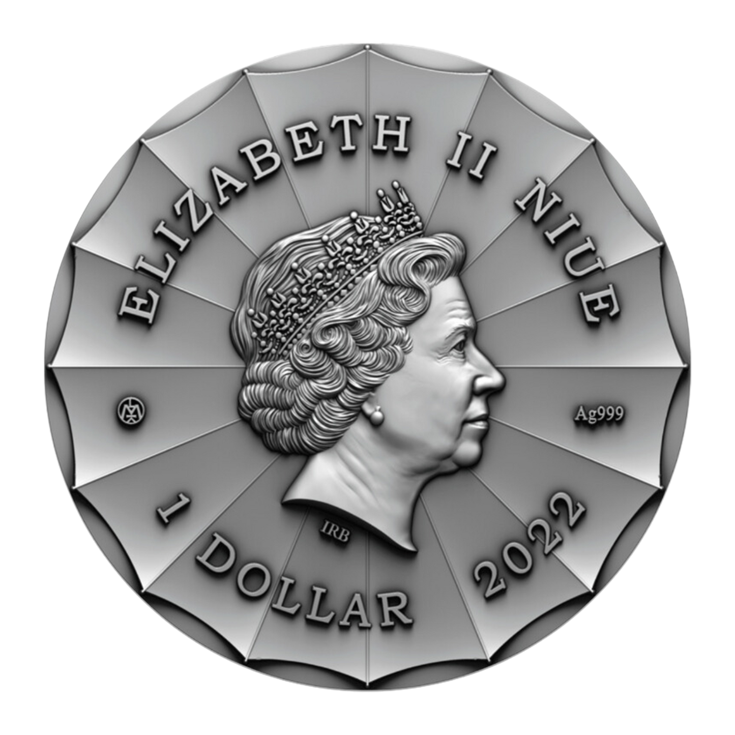 2022 Mary Poppins - The Magical Nanny - 1 oz .999 Silver Coin