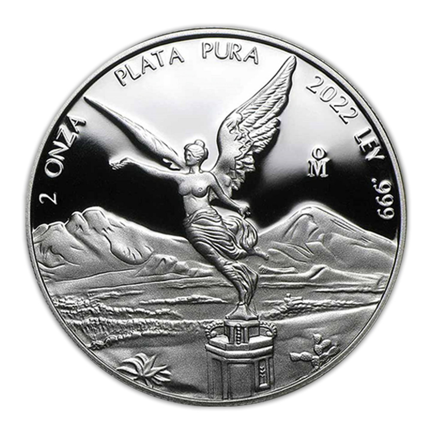 2022 Mexico Libertad - 2 oz Silver Proof - Mexico City Mint
