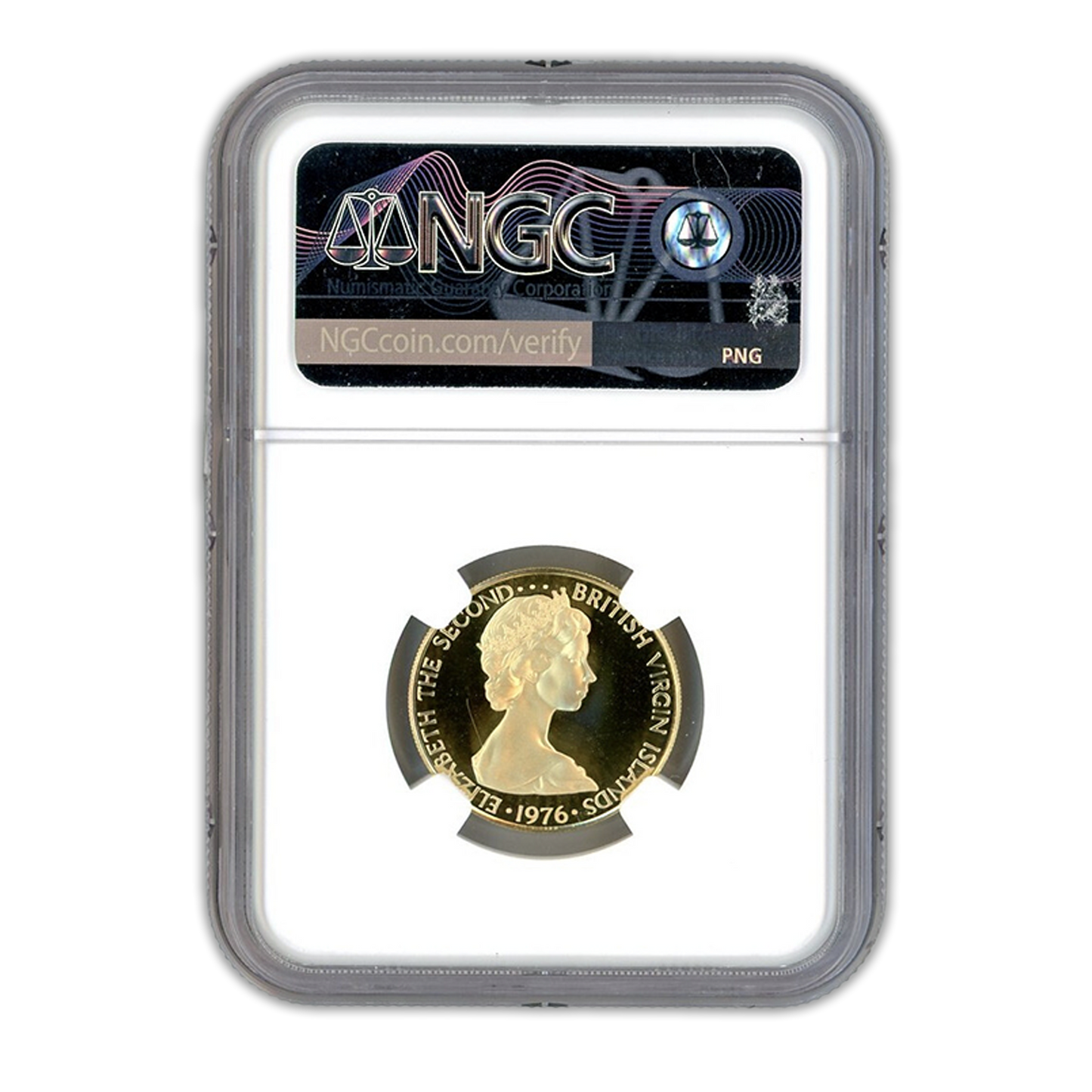 1976 FM B.V Island $100 Elizabeth II Birthday - NGC PF70 Ultra Cameo - CoinsTV