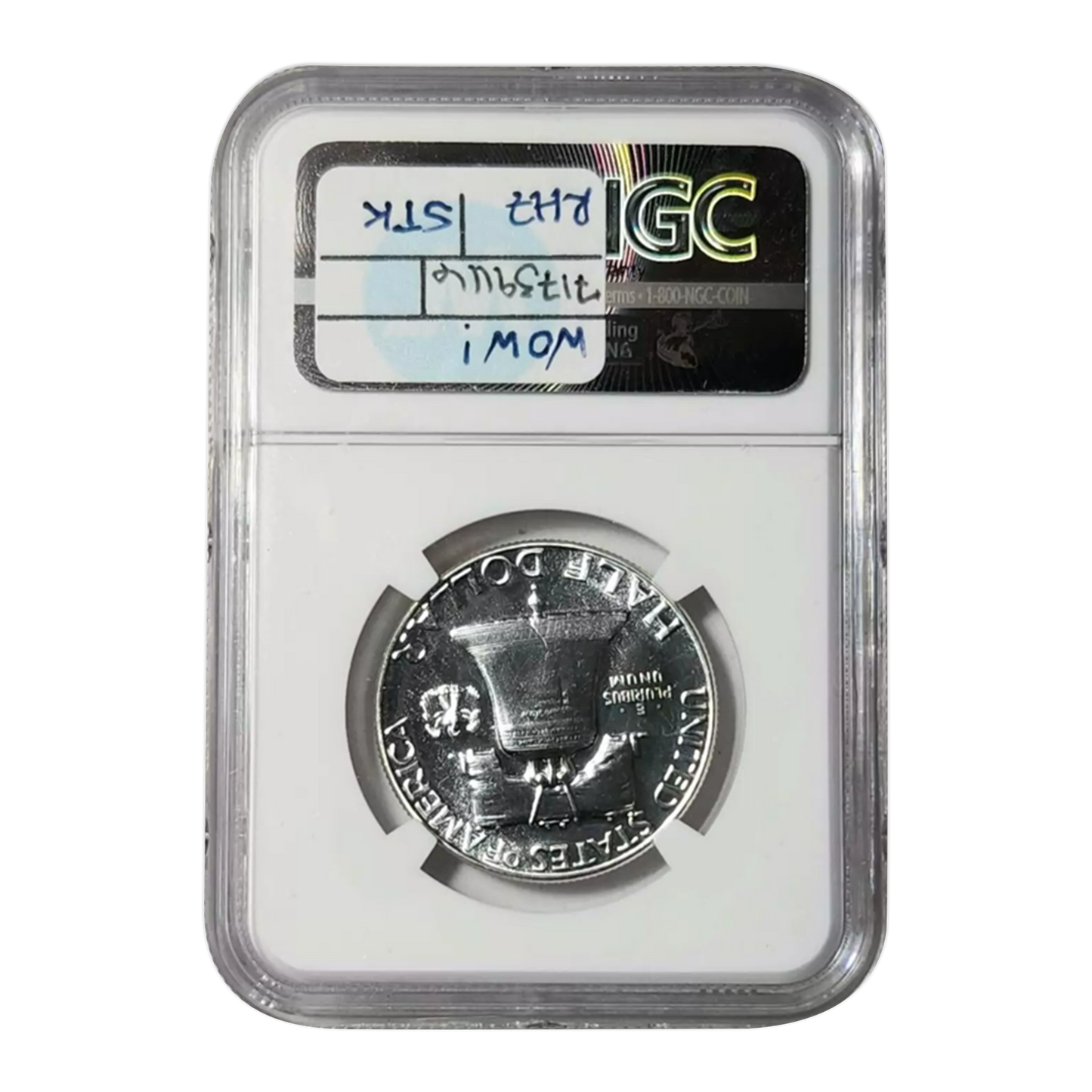 1955 Franklin Silver Half Dollar - NGC PF69 Star Sight White - CoinsTV