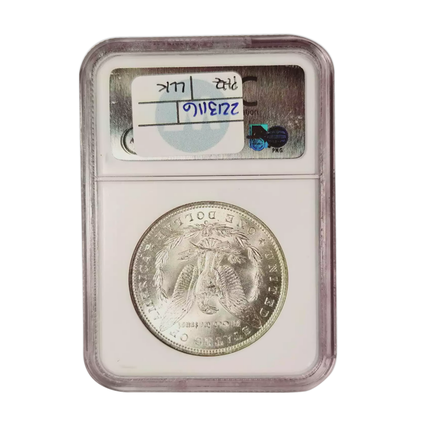 1888 O Morgan Silver Dollar New Orleans - Top-100 VAM-1A E Clash - NGC MS62 Sight White - CoinsTV