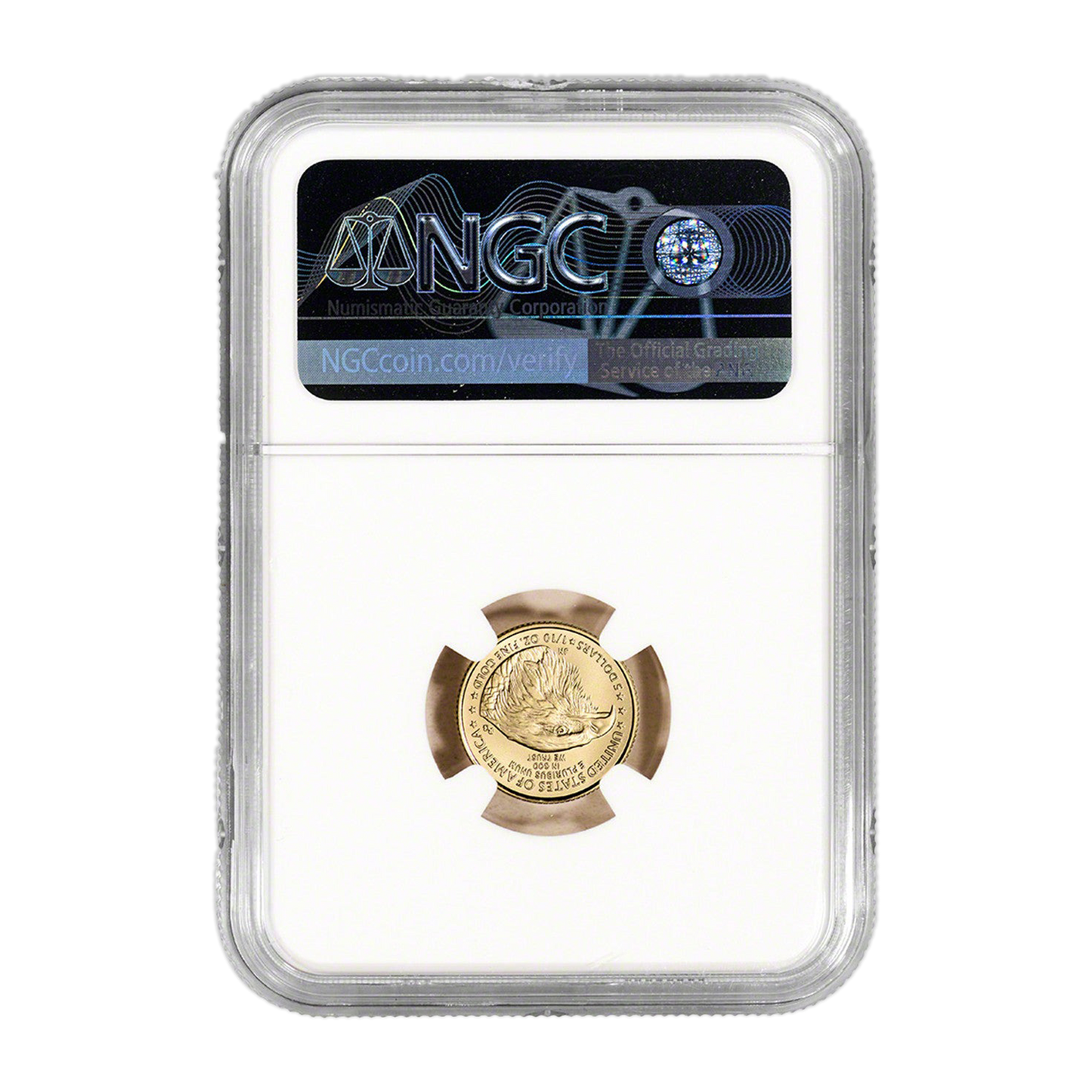1999 $5 Gold Eagle - NGC MS69 - In God We Trust Label