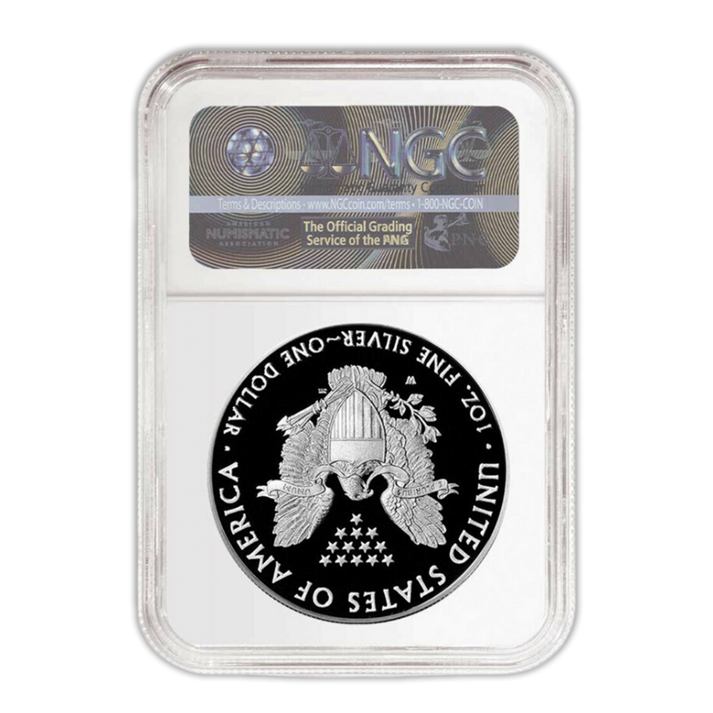 2001 W Silver Eagle - NGC PF70 Ultra Cameo Thomas J Uram Label - CoinsTV