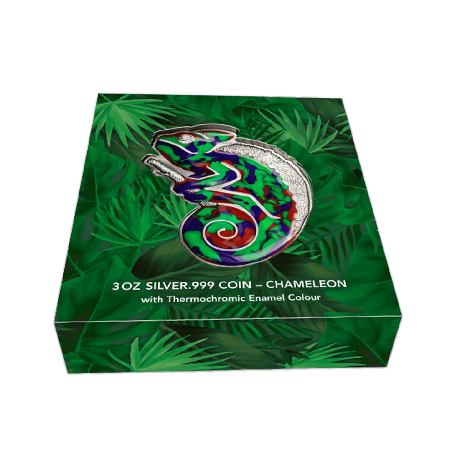 2023 3 oz The Chameleon Shift of Colours - CoinsTV