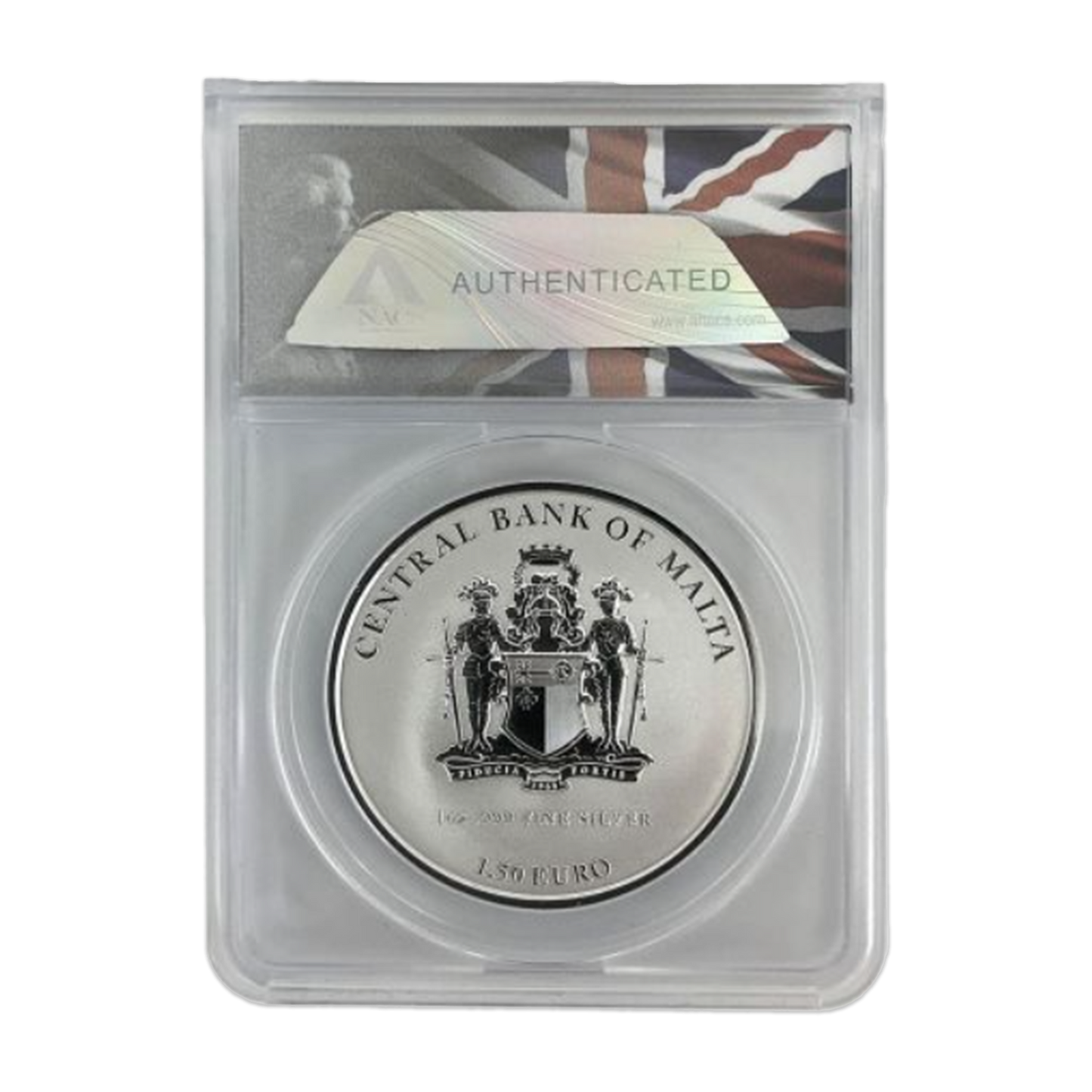 2022 1 oz Queen Elizabeth II & King Charles III Reverse Silver Proof - ANACS RP70 - CoinsTV