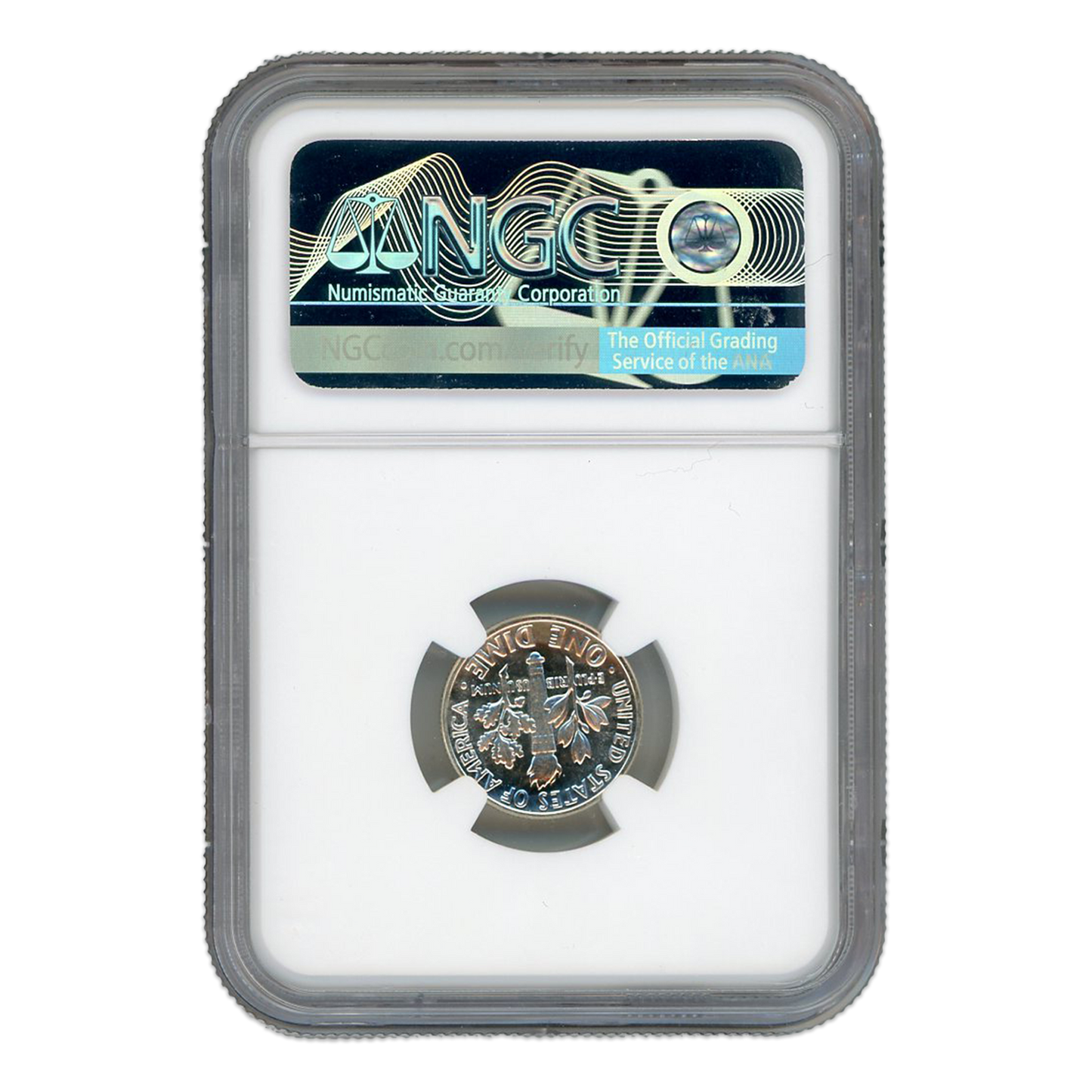 1955 Roosevelt Dime - NGC PF67 Sight White