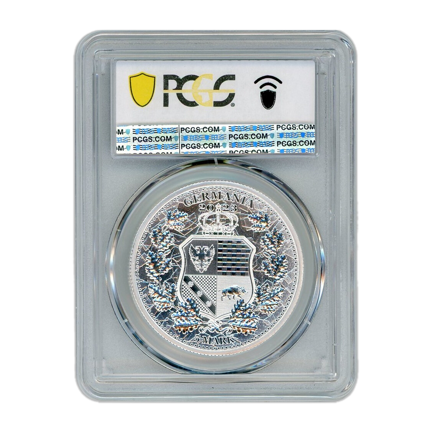 2023 1 oz Germania Allegories Galia & Germania - PCGS MS70 Fantasy Issue - CoinsTV