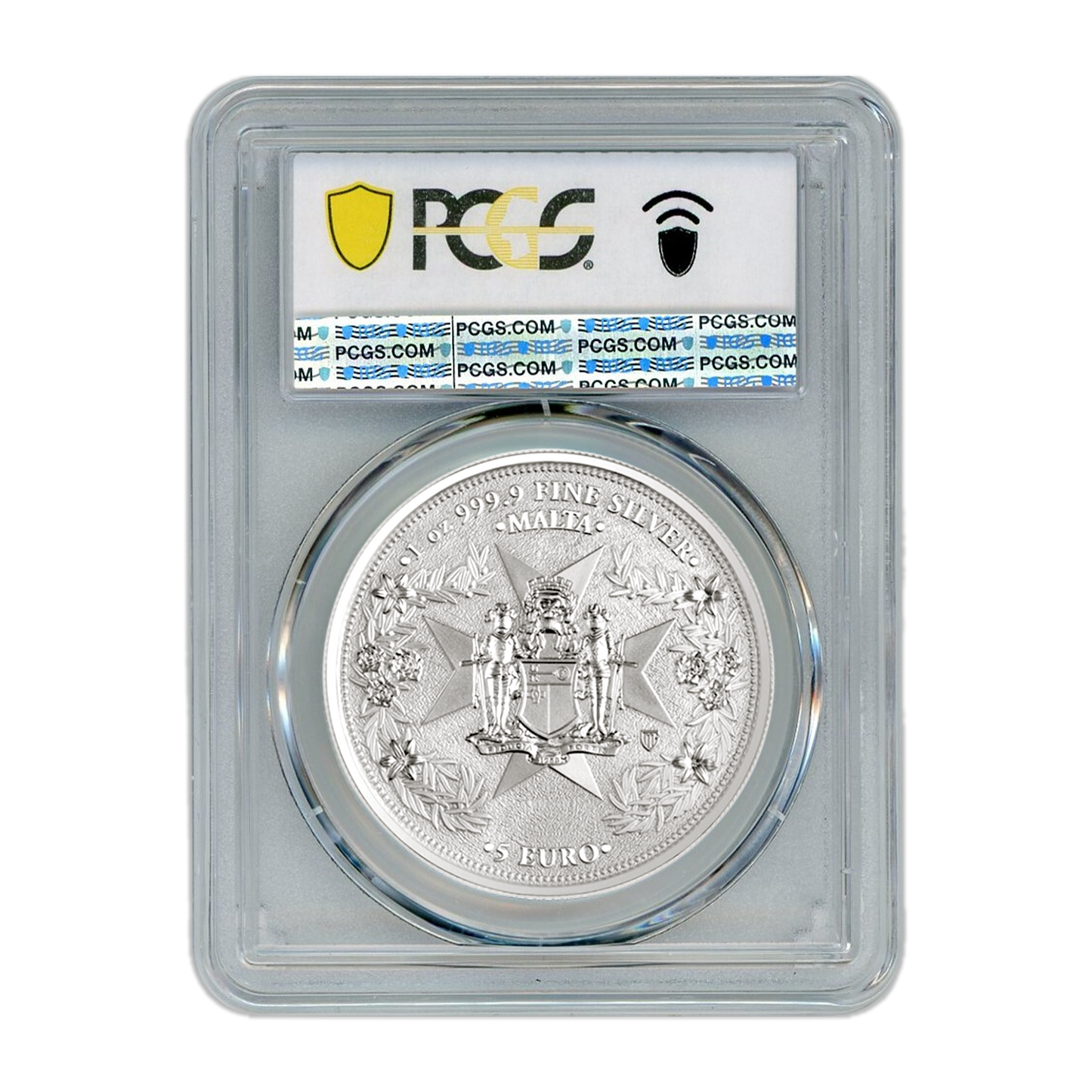 2023 1 oz Malta Golden Eagle Silver 5 Euro - PCGS MS70 - CoinsTV