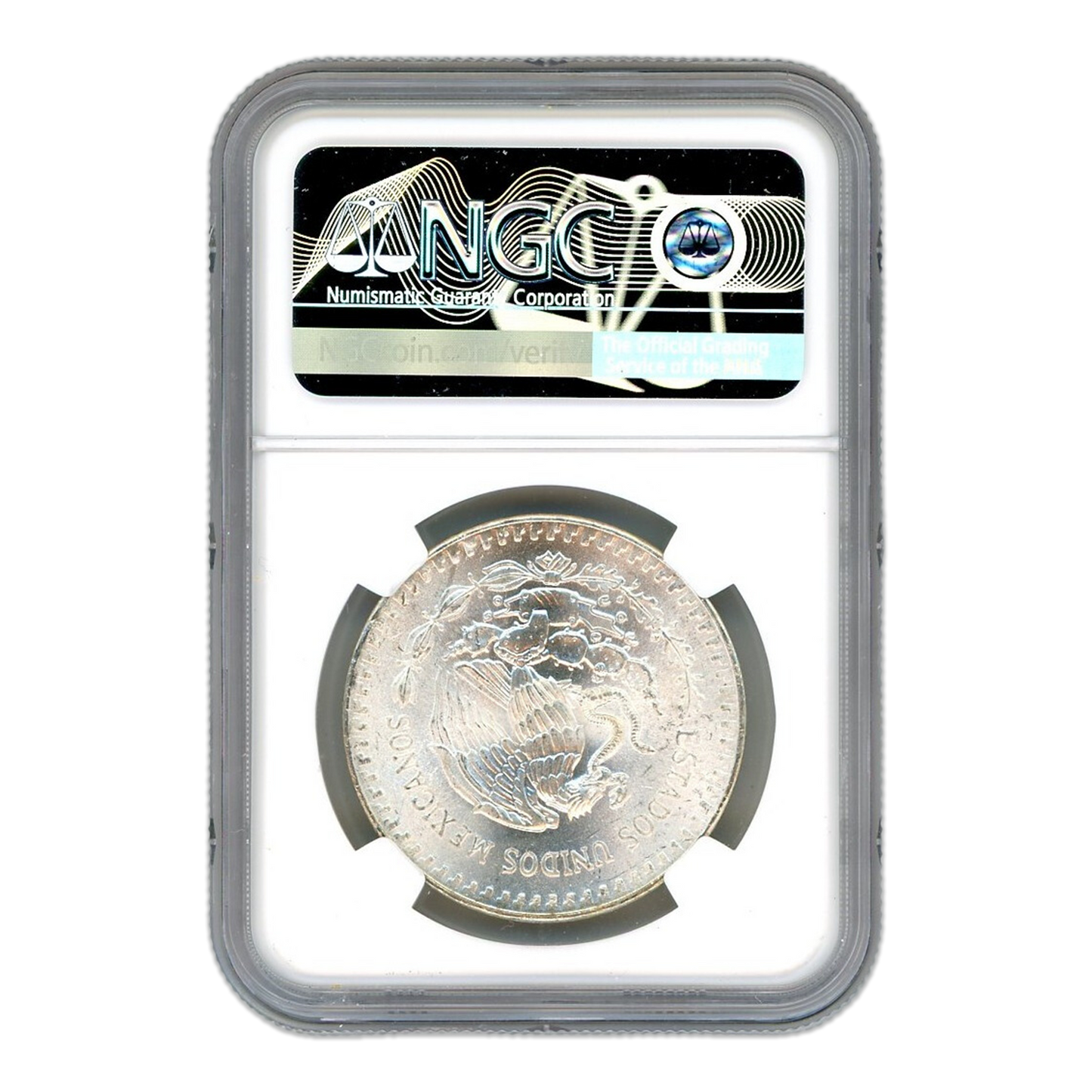 1985 Mexican Libertad - 1oz Silver NGC MS67