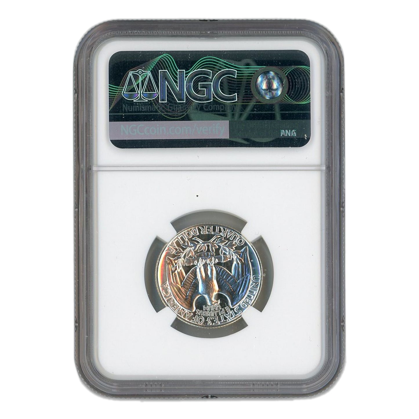 1962 Washington Silver Quarter Philadelphia - NGC PF69 Sight White