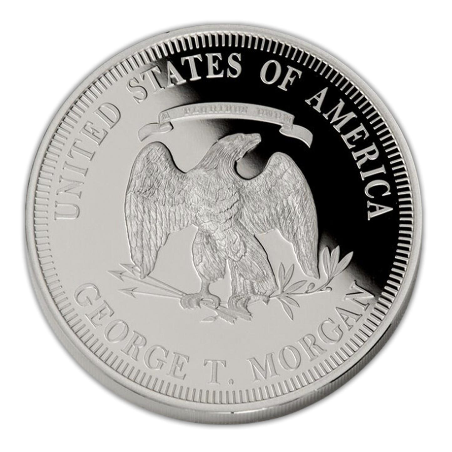 Smithsonian 1 oz Silver Dollar - Morgans First Dollar Design - NGC GEM PROOF