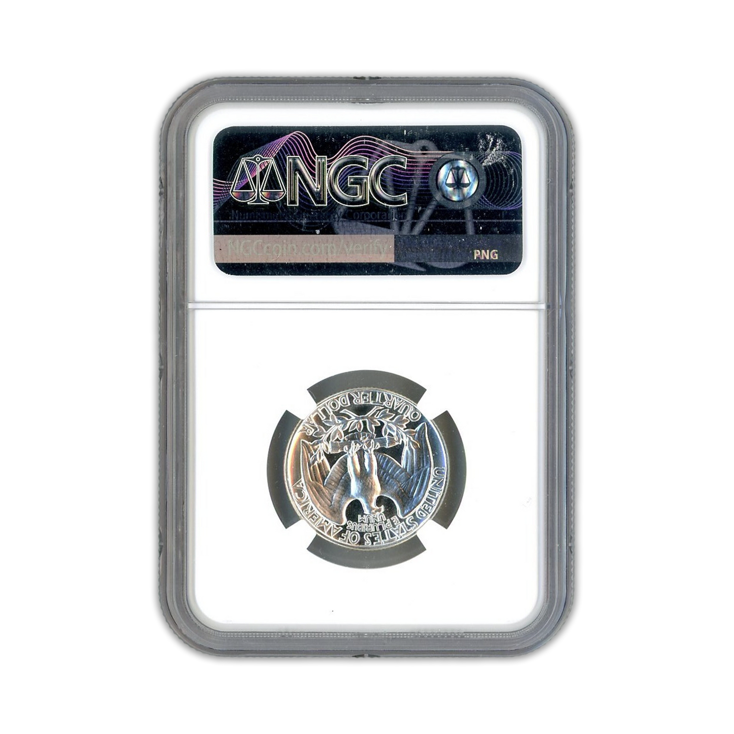 1956 Washington Quarter Rev Die Gouge - FS-701 NGC PF69 Star - CoinsTV