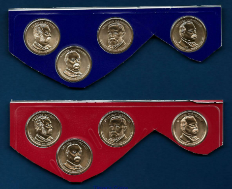 2012-PD PRESIDENTIAL DOLLAR BRILLIANT UNIQUE SET IN MINT PACK - CoinsTV