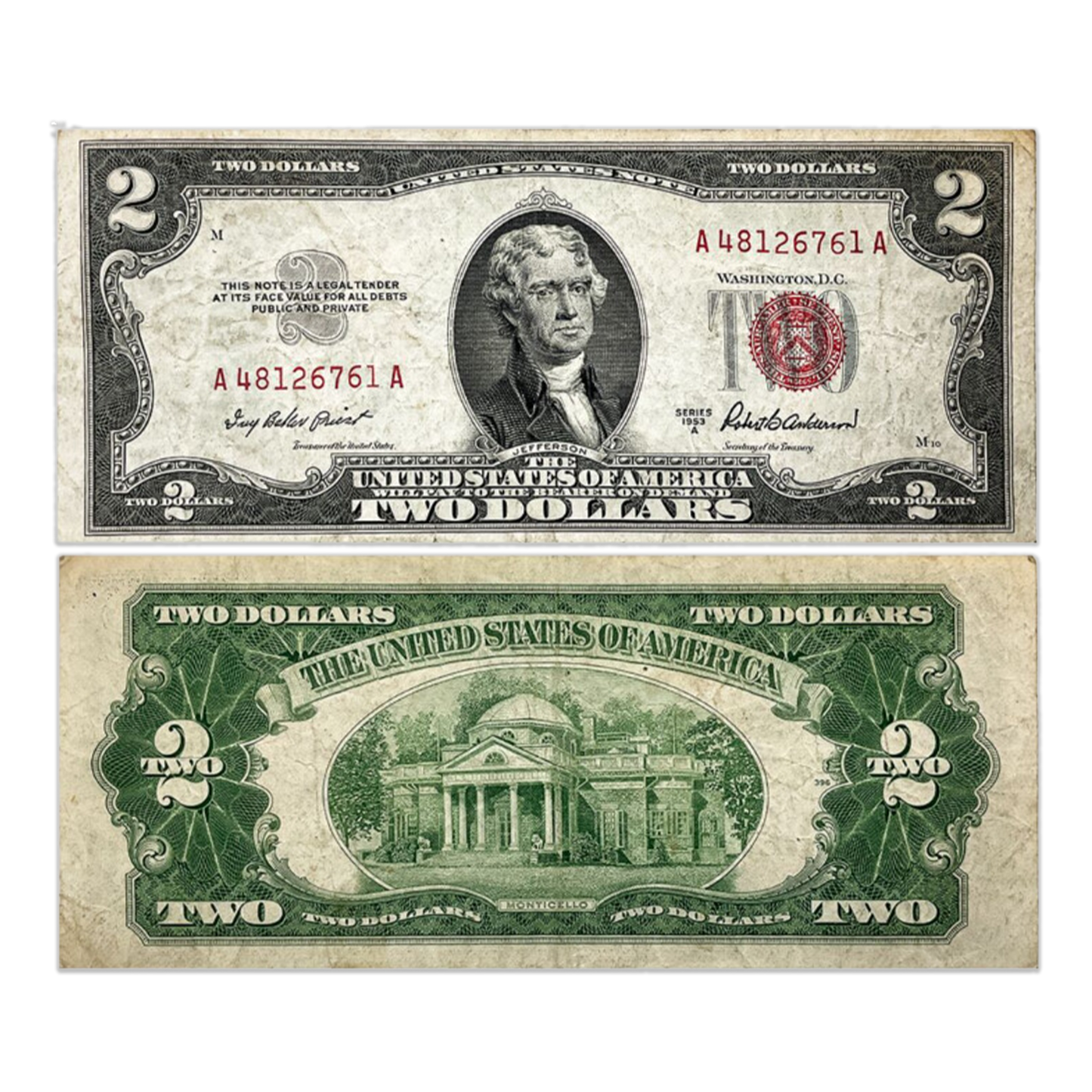 Red Seal Currency 3 Piece Set