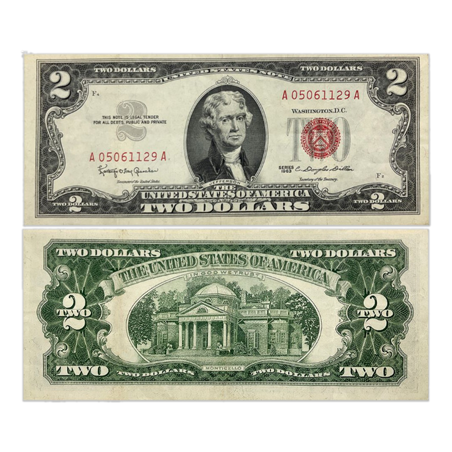 Red Seal Currency 3 Piece Set
