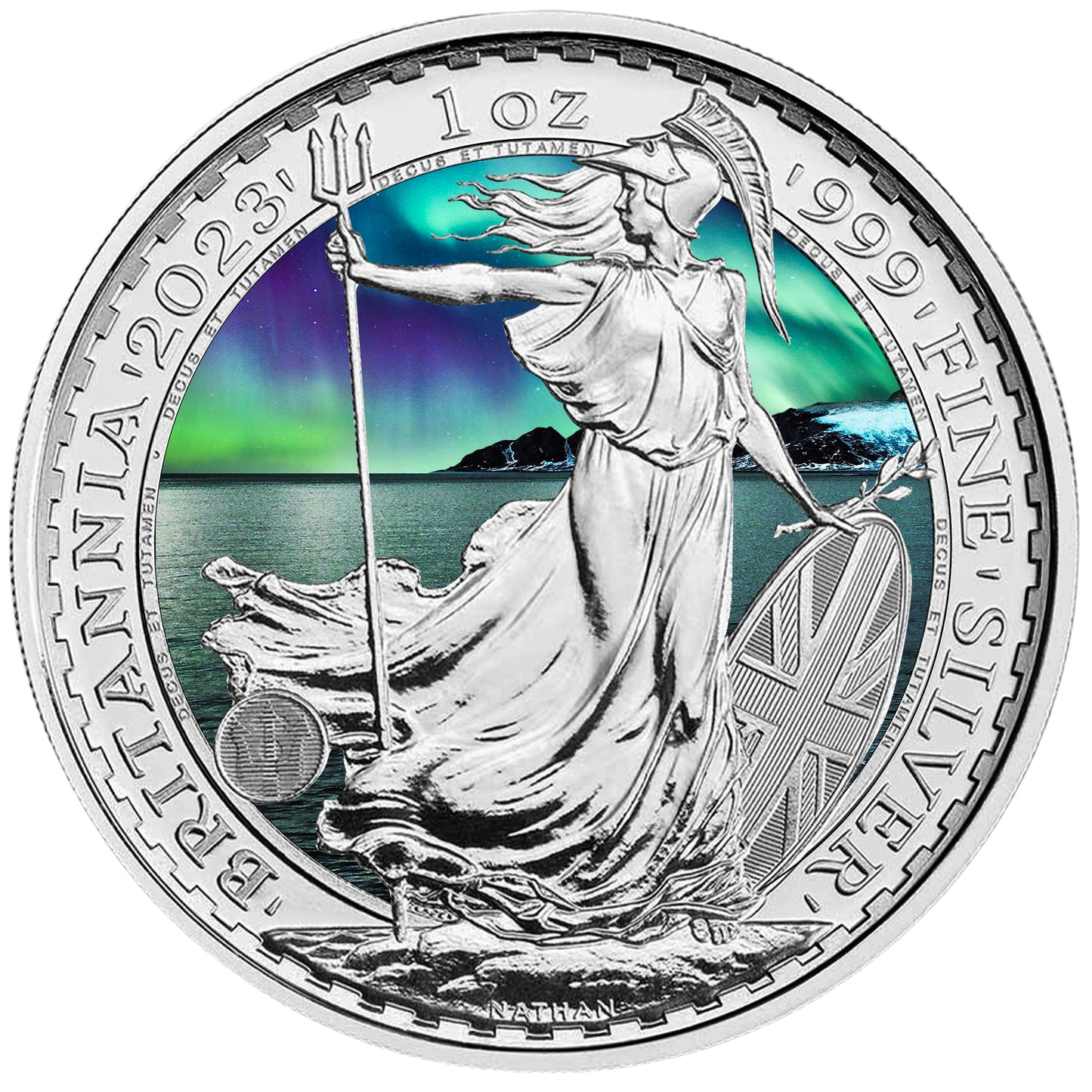 2023 Northern Lights 1 oz Silver Britannia