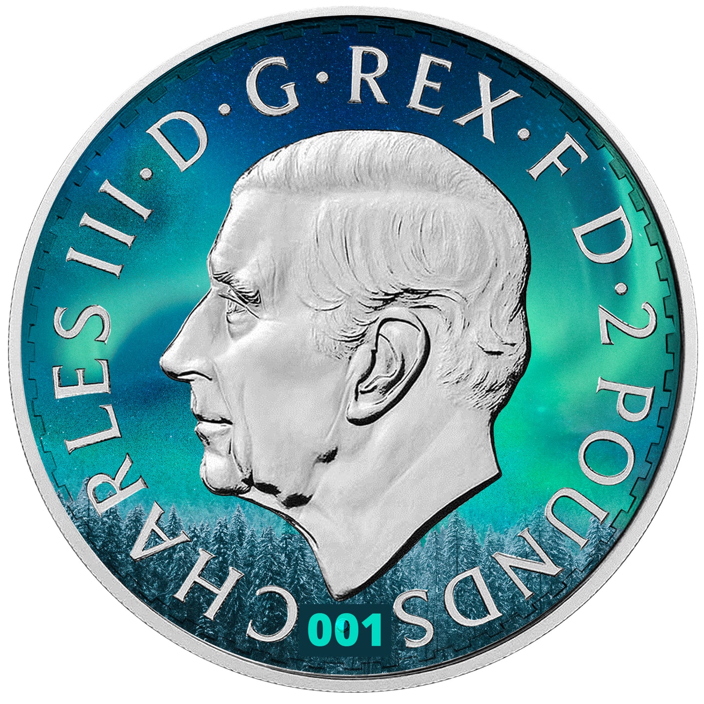 2023 Northern Lights 1 oz Silver Britannia