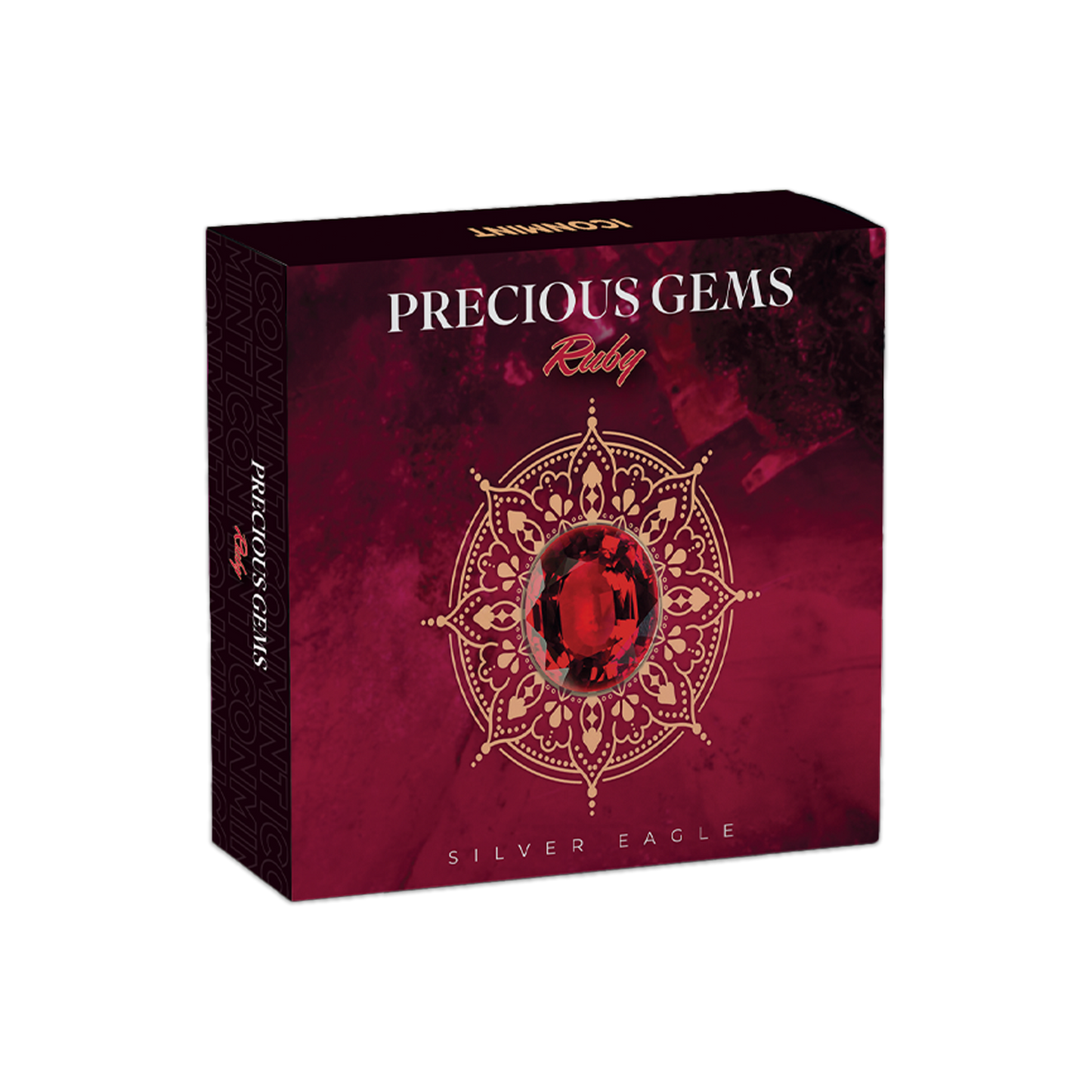 2023 Precious Gems Ruby Silver Eagle - Icon Mint