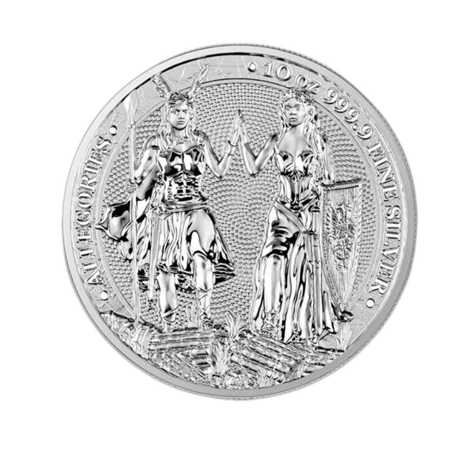 2023 10 oz Germania Allegories Galia & Germania Brilliant Uncirculated