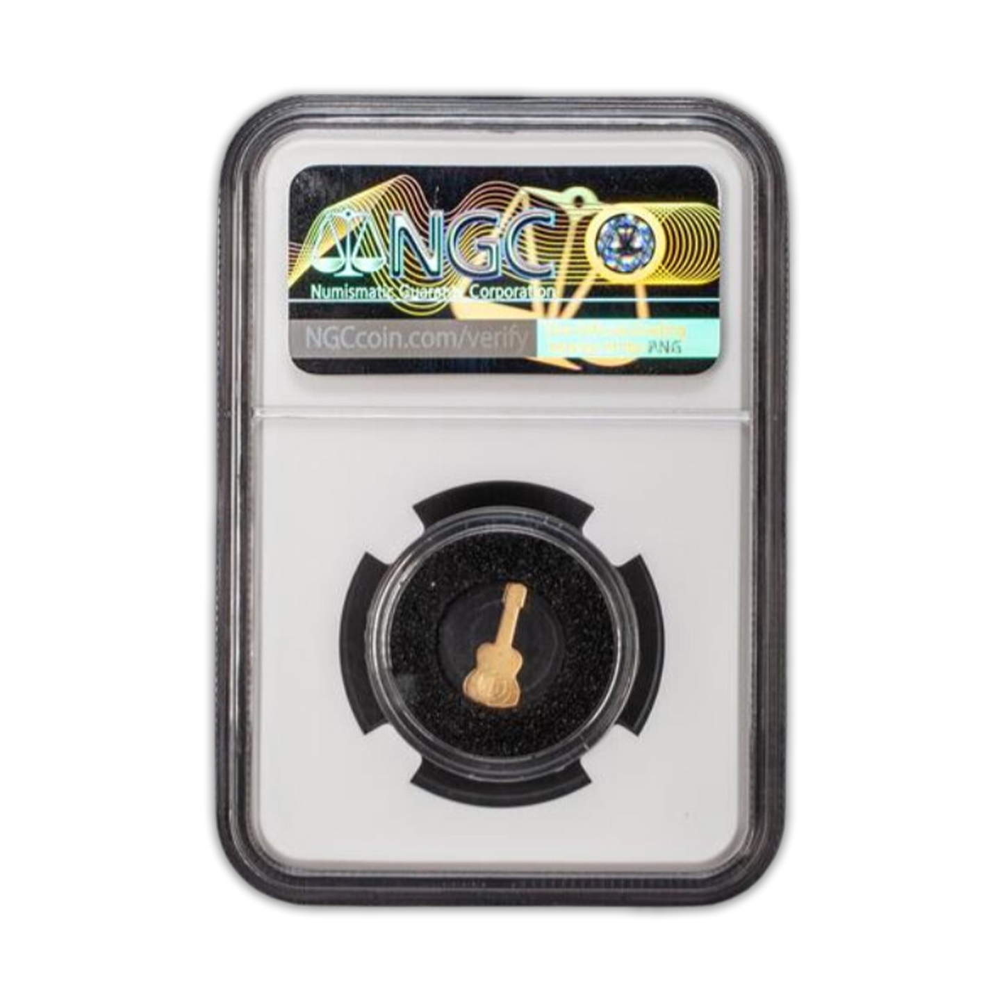 2022 Palau Guitar Gold Dollar - Early Releases - NGC MS70 - CoinsTV