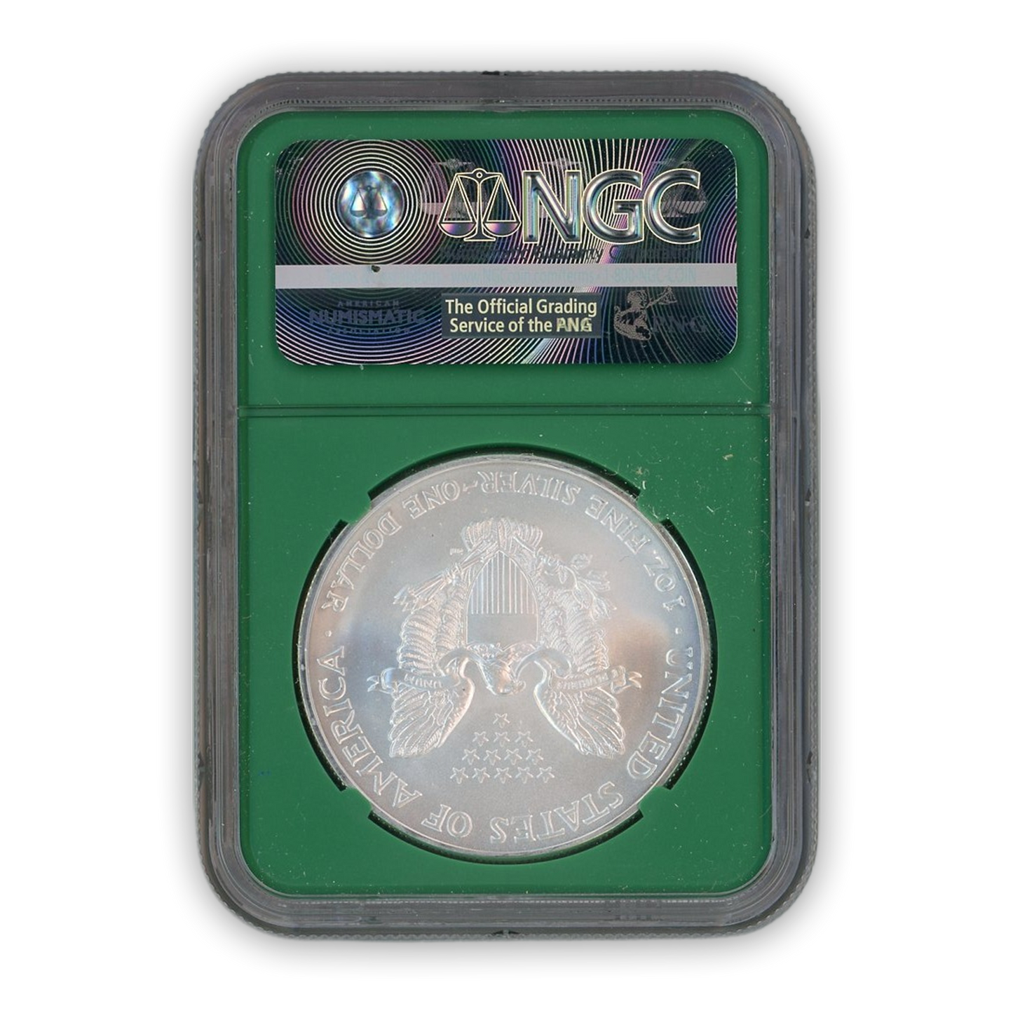 2004 Silver Eagle - Business Strike - NGC MS70 - Monster Box Label