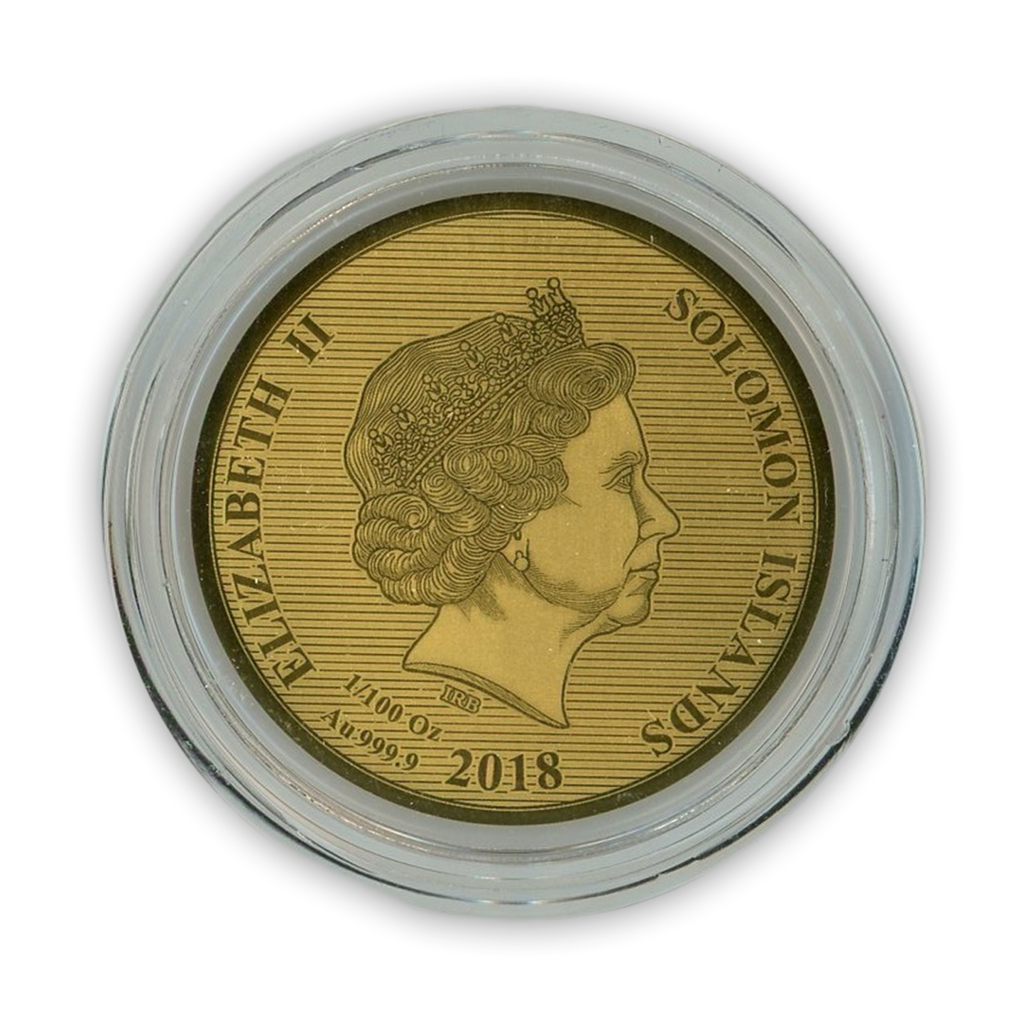 2018 Solomon Islands Gold Sequin 50 Ducats - 1/100 Gold Prooflike