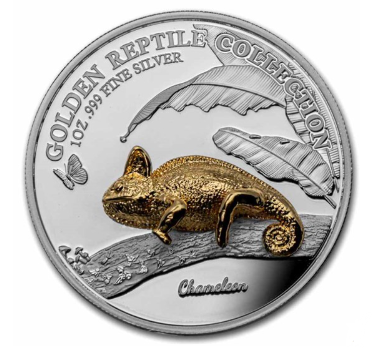 2023 Samoa Golden Reptiles - 3 pcs Set - 1 oz Silver