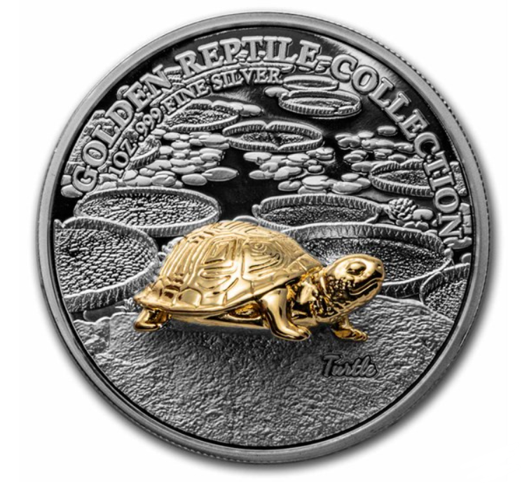 2023 Samoa Golden Reptiles - 3 pcs Set - 1 oz Silver