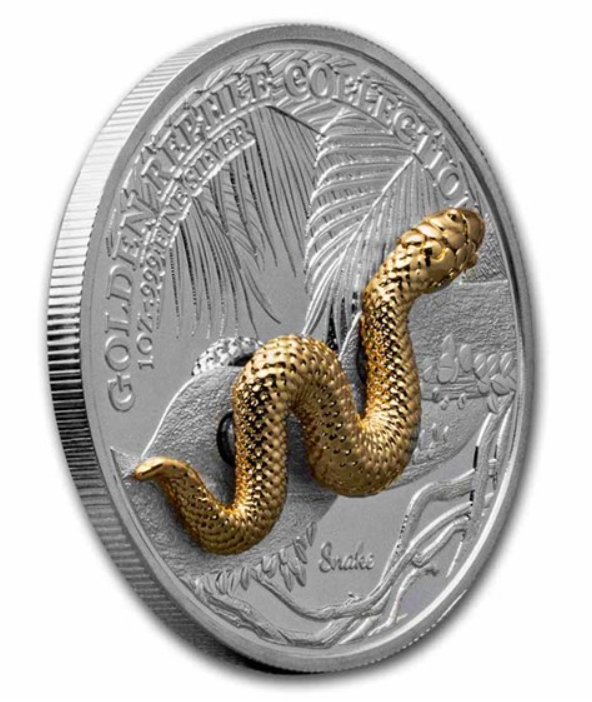 2023 Samoa Golden Reptiles - 3 pcs Set - 1 oz Silver