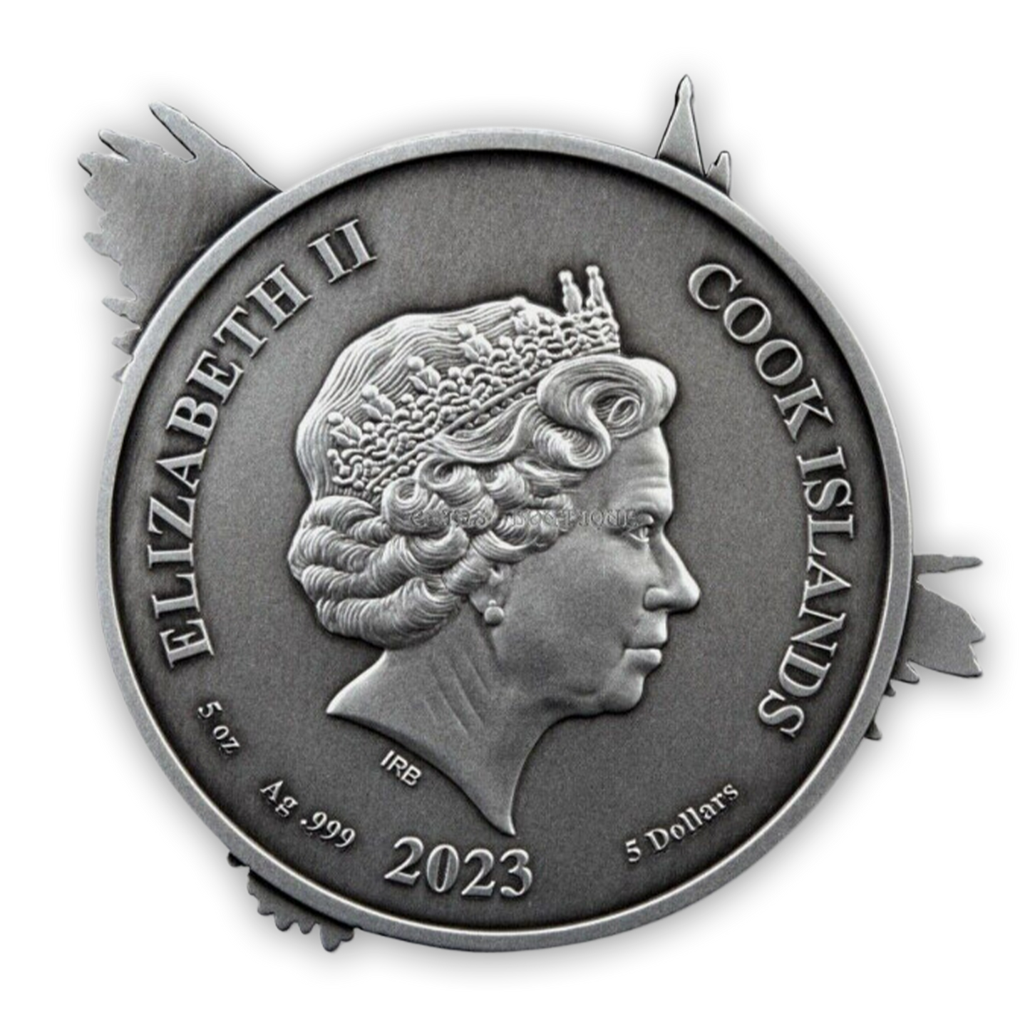 2023 Harry Potter Hedwig - 5 oz Silver Ultra-High Relief Antiqued