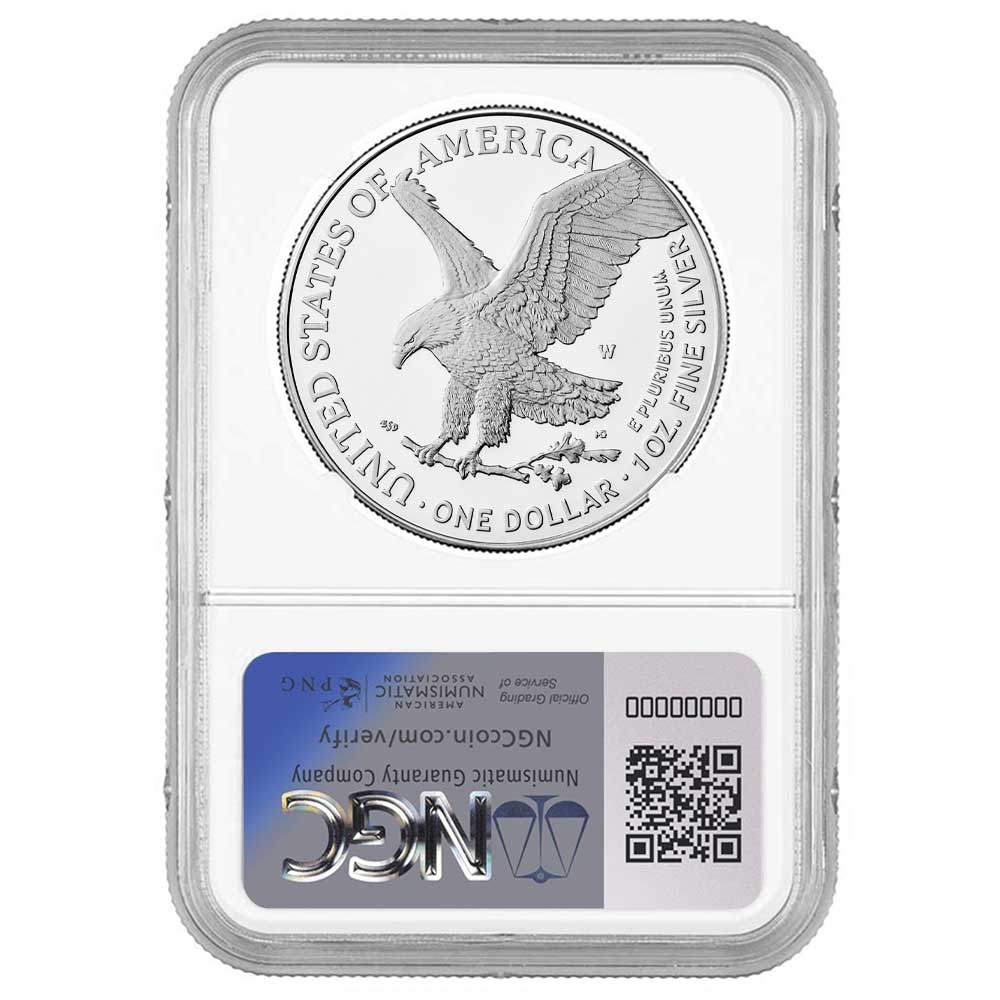 2026-W Silver Eagle Liberty Bell - 250th Anniversary Privy - NGC PF69UC ER ALS Label