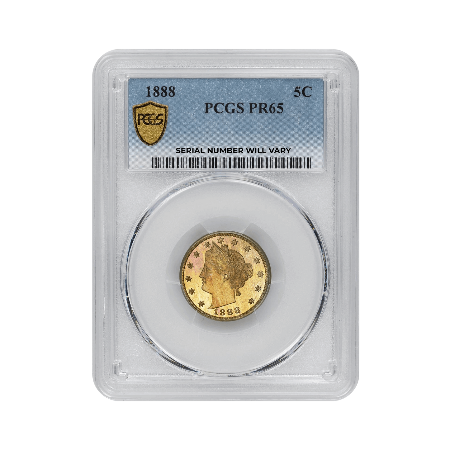 1888 Liberty Head Nickel - PCGS PR65 - CoinsTV