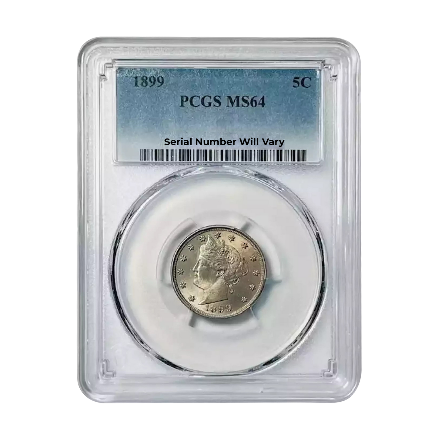 1899 Liberty Head Nickel - PCGS MS64