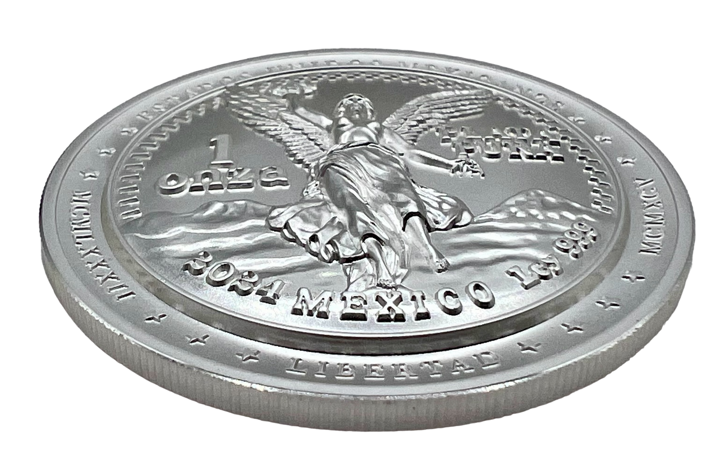 2024 Niue Vintage Libertad Tribute UHR & Incused 1 oz Silver Coin - CoinsTV