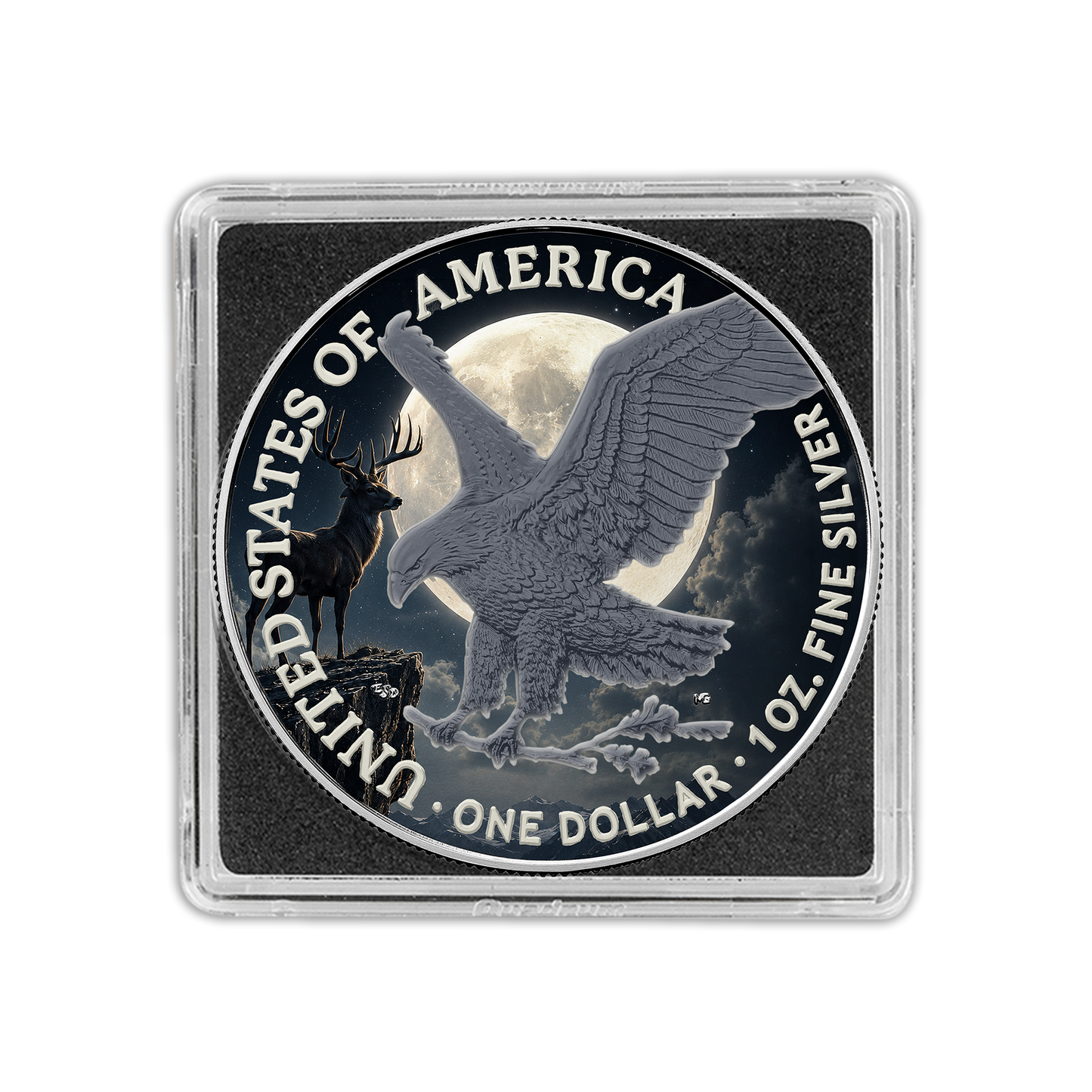 2026 Silver Eagle - Full Buck Moon Edition