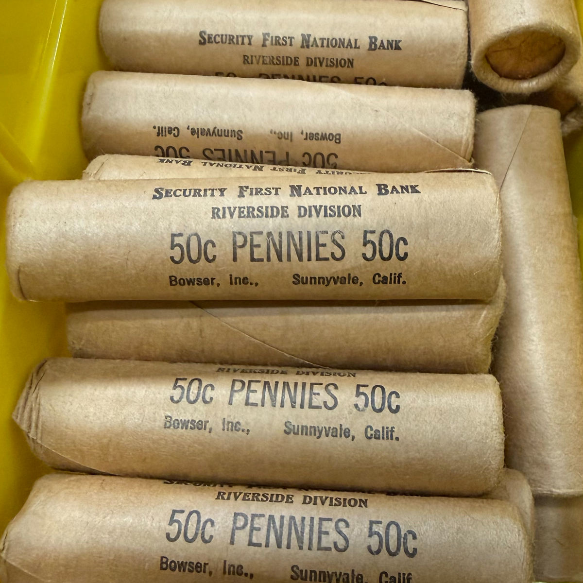 Lincoln Cent Rolls – Original Bank Wrapped (OBW) - CoinsTV