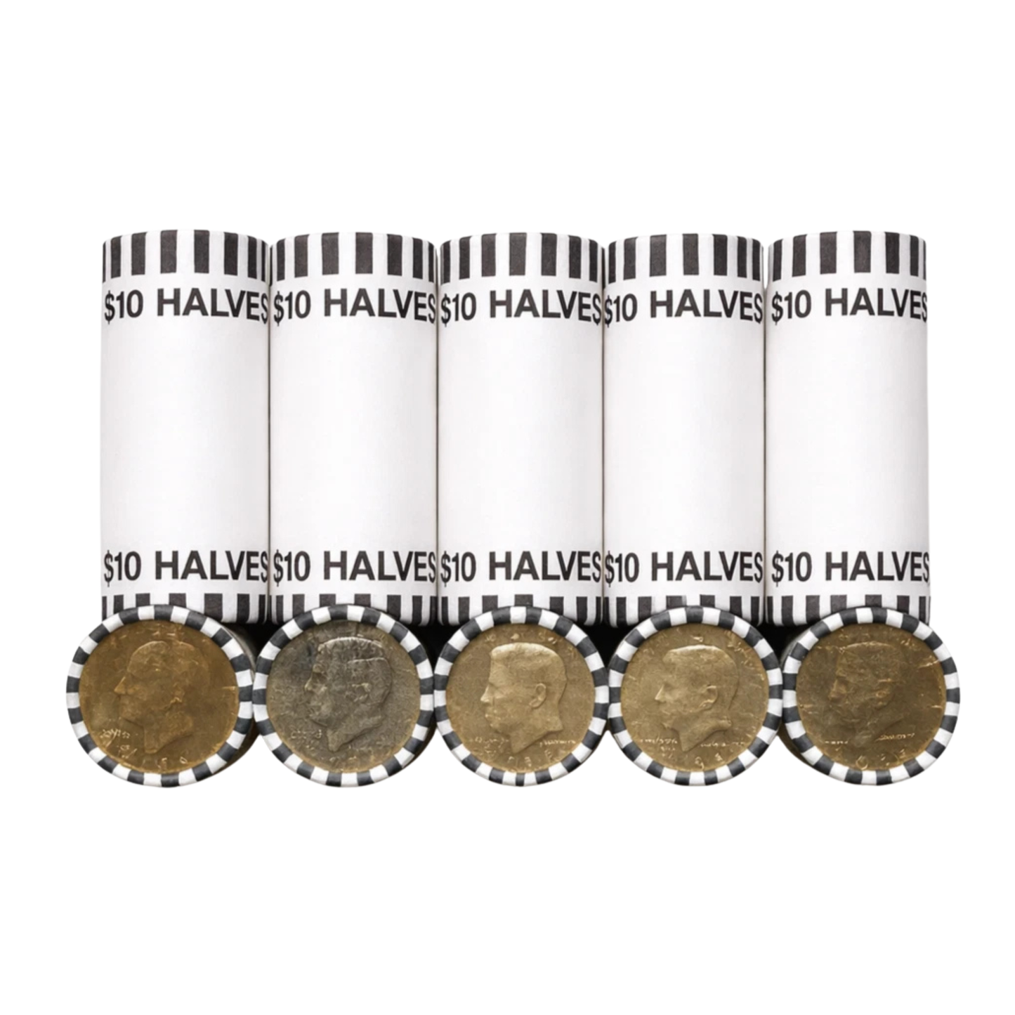 Kennedy Half Dollar - Original Bank-Wrapped Roll - CoinsTV
