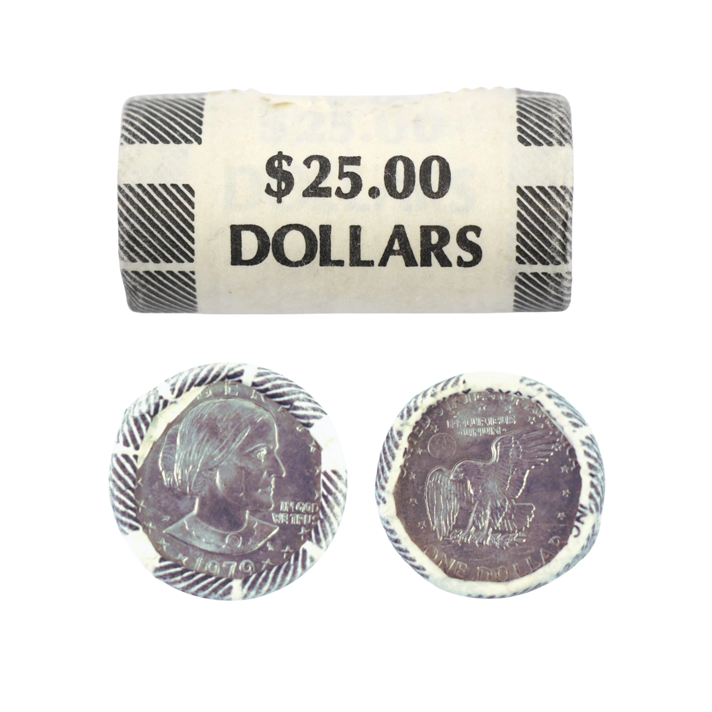1979-P Susan B Anthony Original Bank Wrapped BU Roll of 25