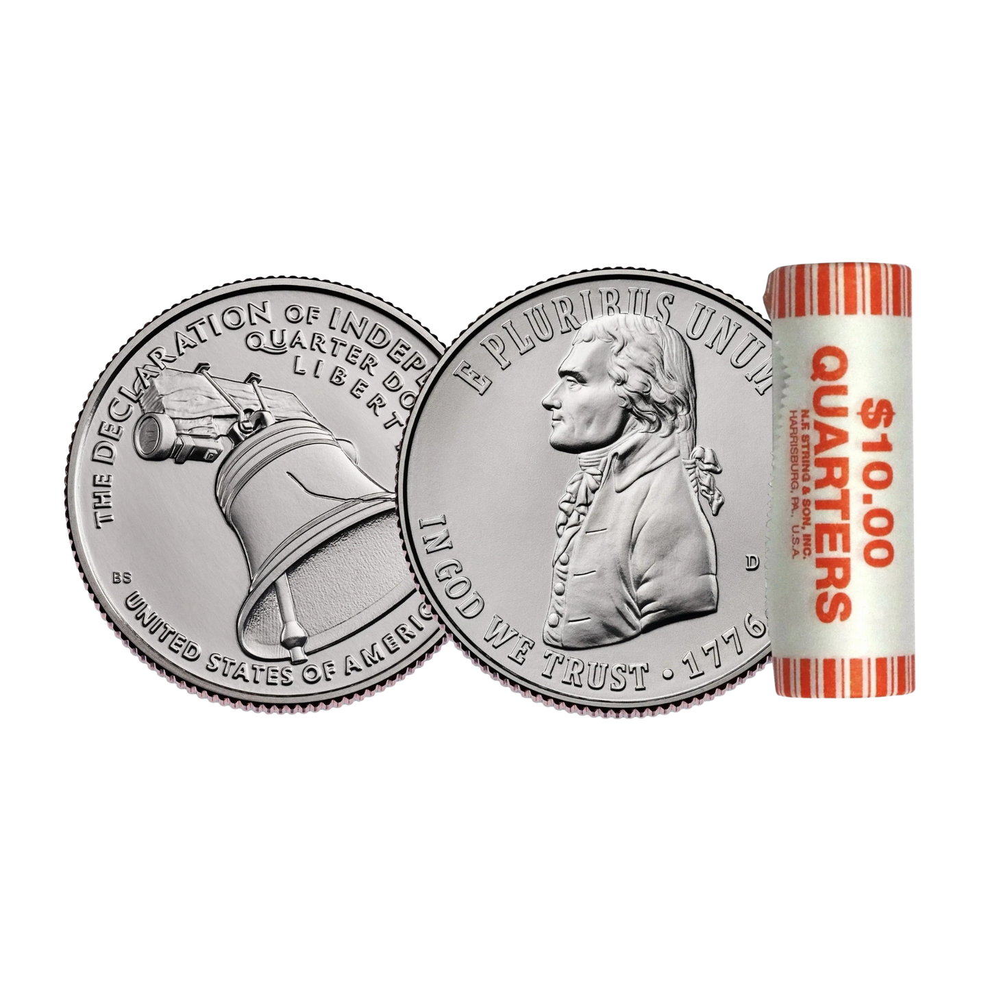 2026-D Declaration Of Independence Quarter Roll