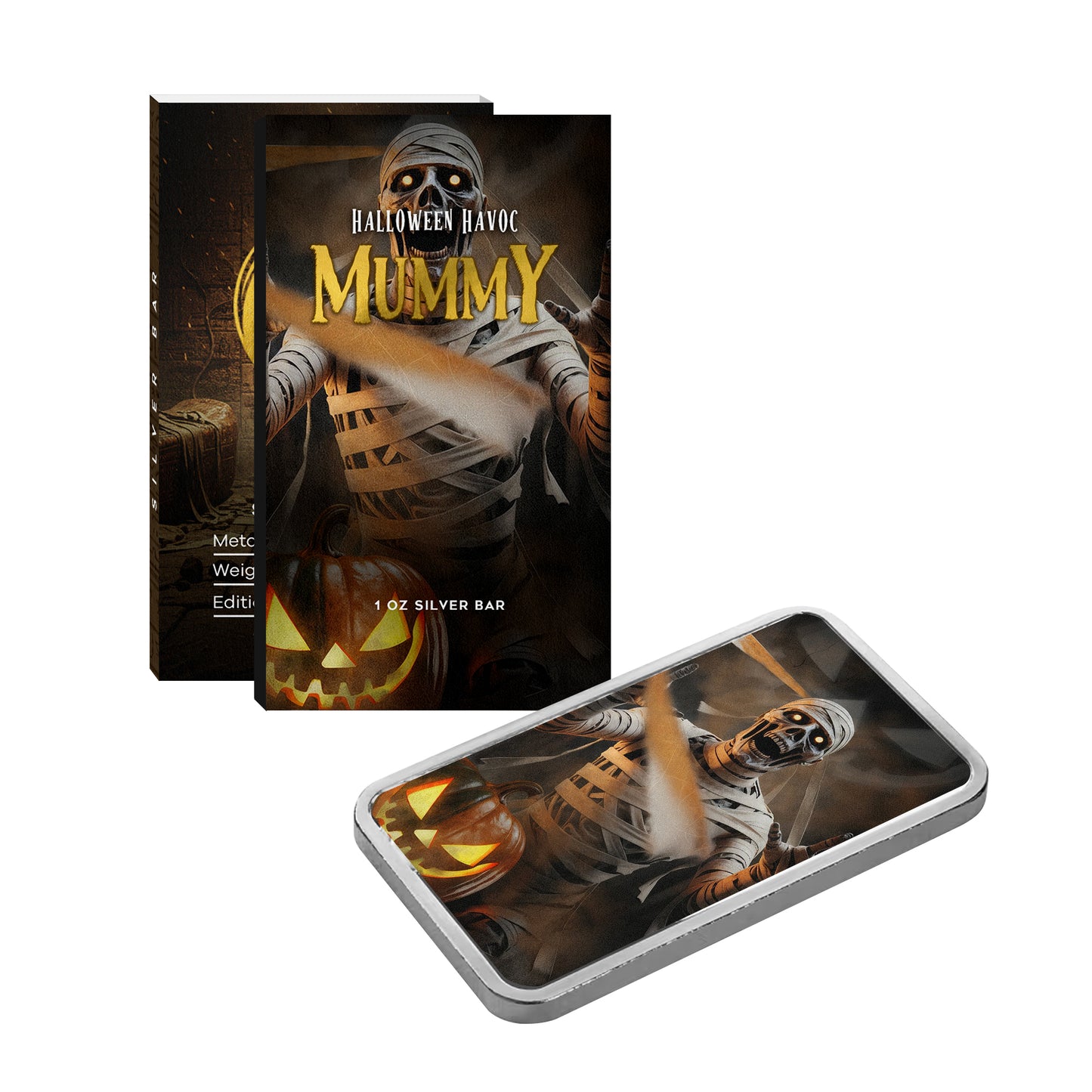 2025 Halloween Series - Silver Eagle & Bar Set - Mummy Edition