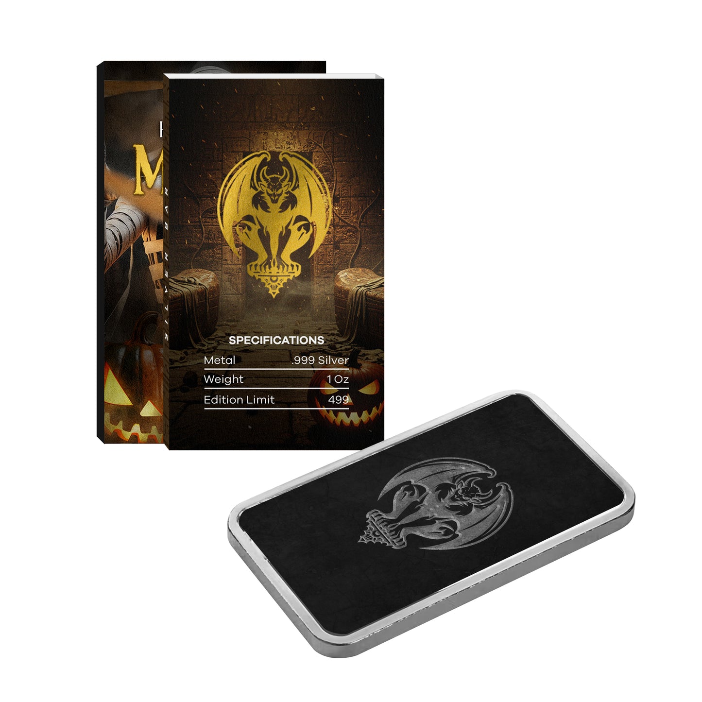 2025 Halloween Series - Silver Eagle & Bar Set - Mummy Edition