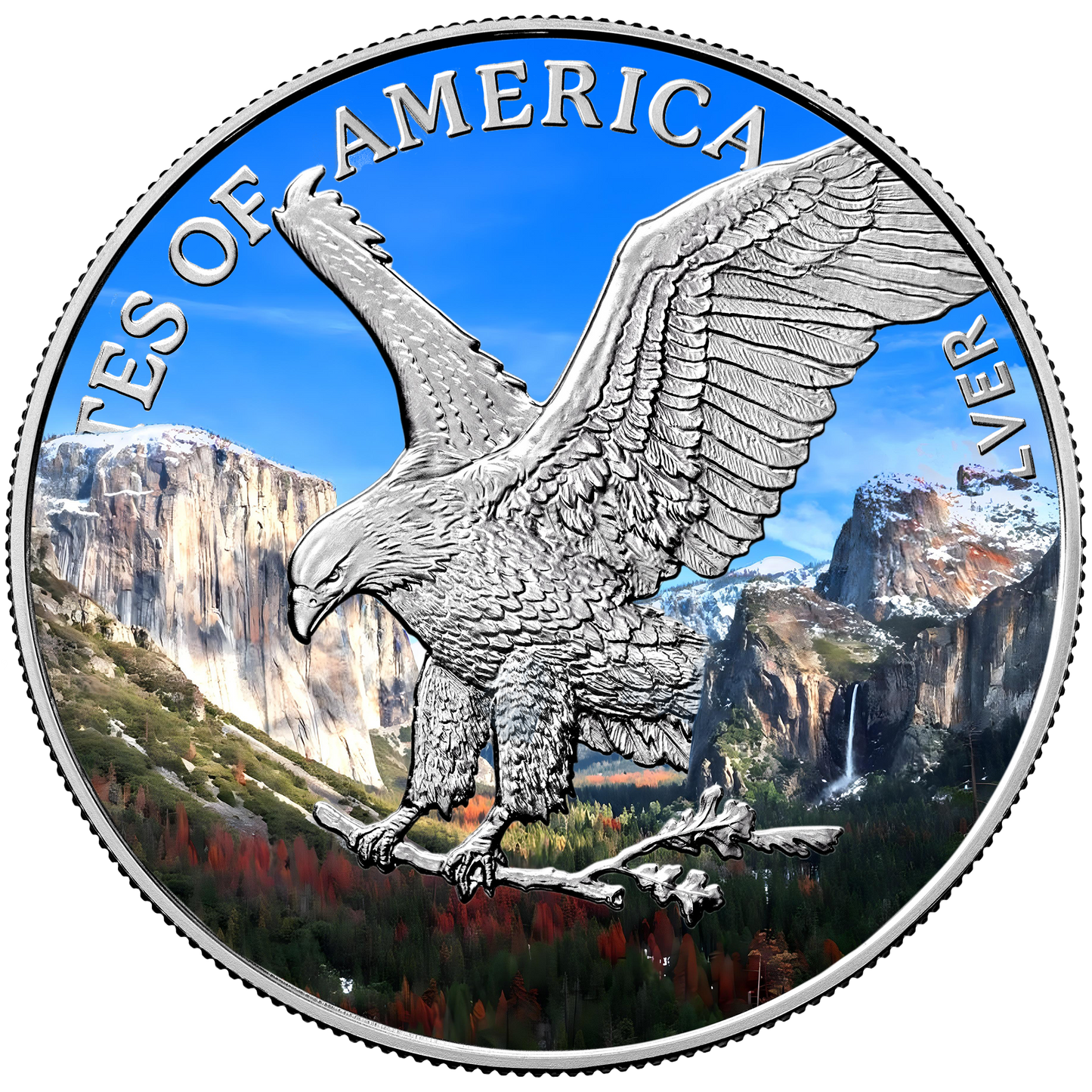 2025 Silver Eagle – Yosemite - National Parks Series
