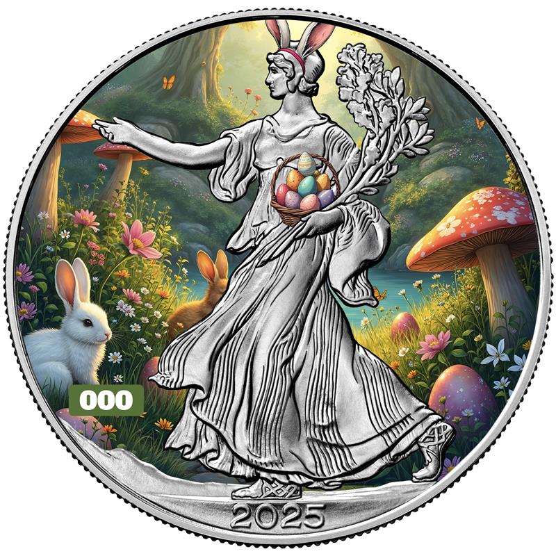 2025 Easter Silver Eagle - Limited Edition - CoinsTV