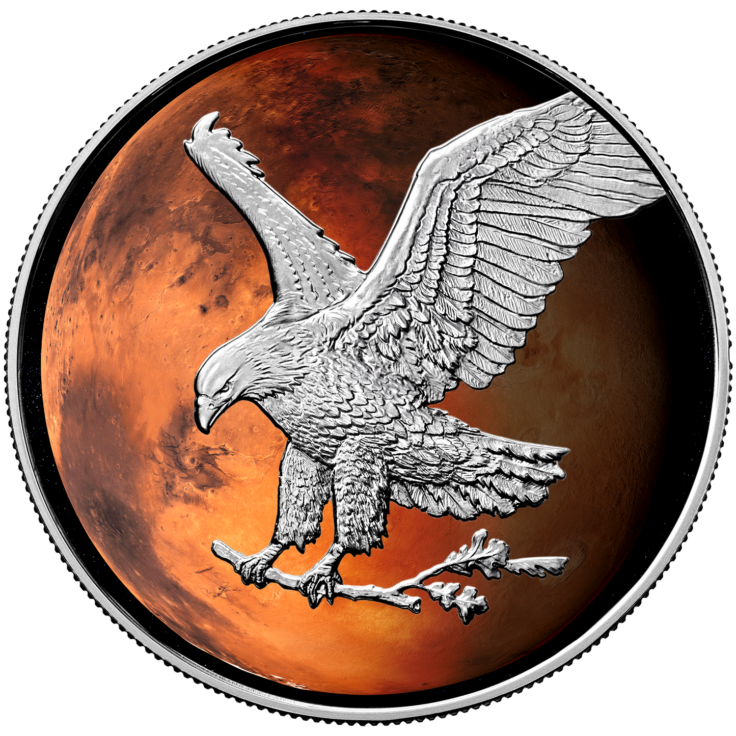 2025 Mars Silver Eagle - Planets of the Solar System Series