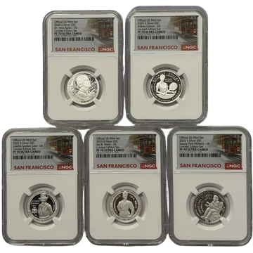 2025-S American Women Silver Quarter Limited Edition Set - NGC PF70UCAM ER Grab Bag