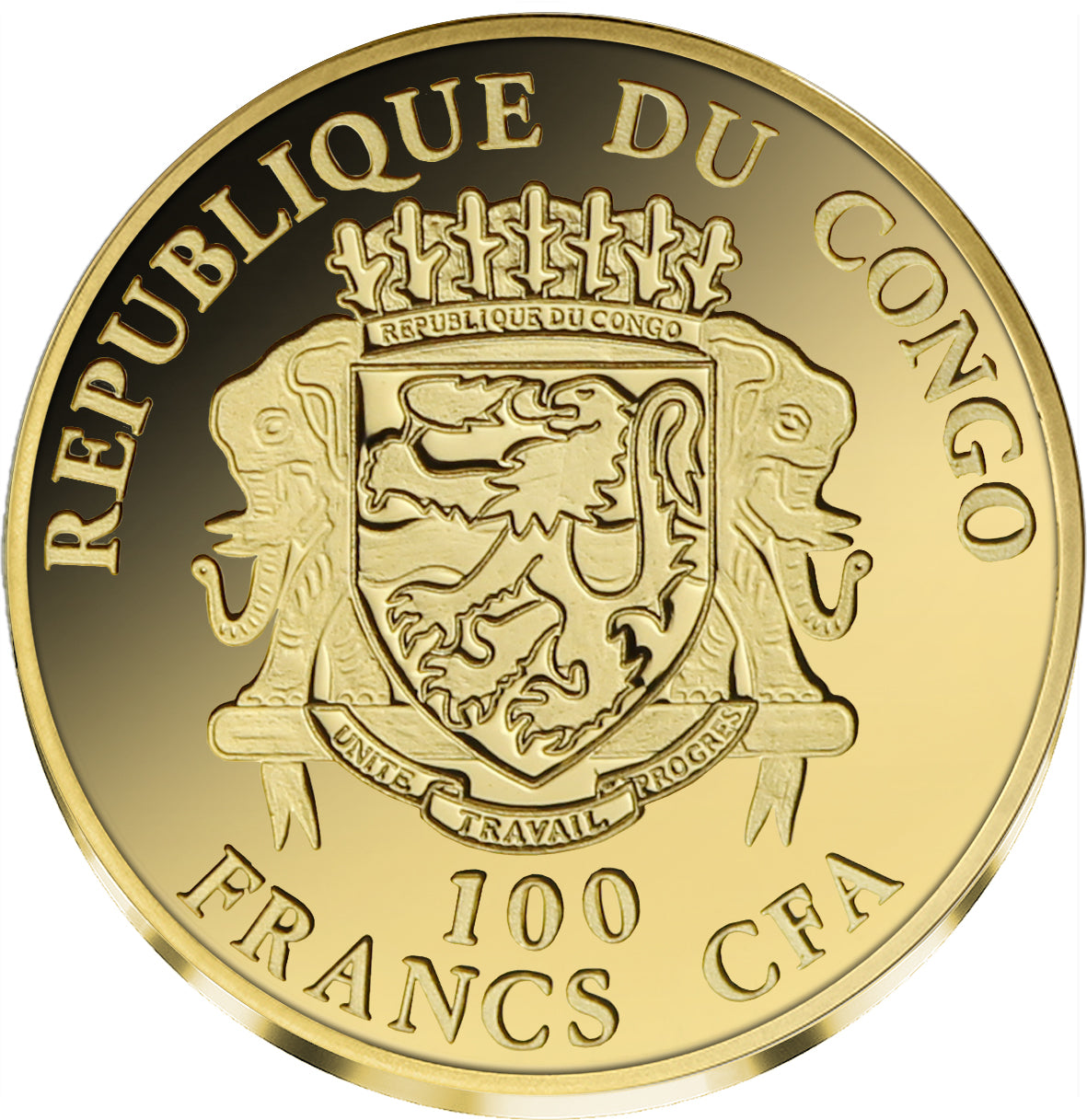 2024 Congo Charles Lindbergh 0.5g Gold Coin - CoinsTV