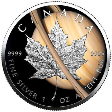2026 Saturn Maple Leaf - Planets of the Solar System Series