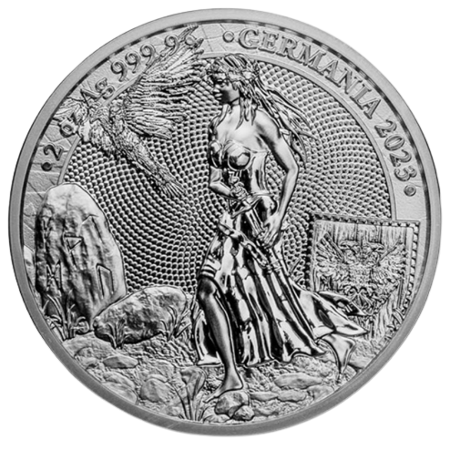2023 2 oz Germania Silver - Brilliant Uncirculated